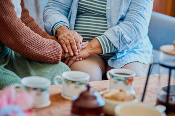 Two Women Holding Hands