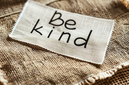 Sign that reads Be Kind